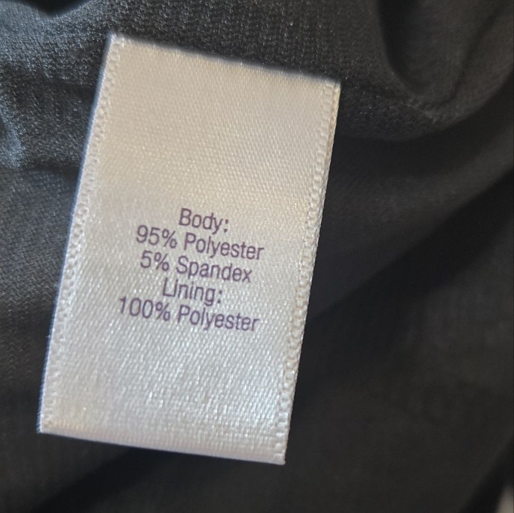 Jennifer Lopez Black & Cream Leopard Print Sleeveless Sheath Dress, Size 6 - Picture 6 of 8